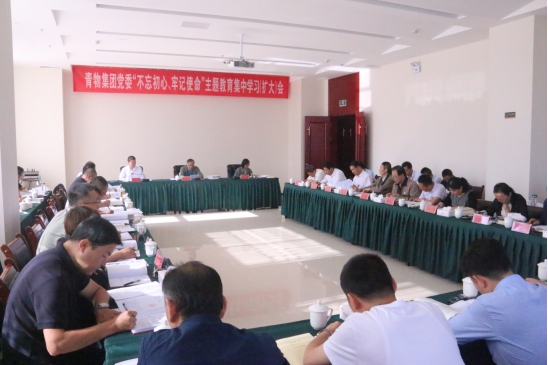 省物產(chǎn)集團黨委召開&ldquo;不忘初心、牢記使命&rdquo;主題教育第十四次集中學習（擴大）會