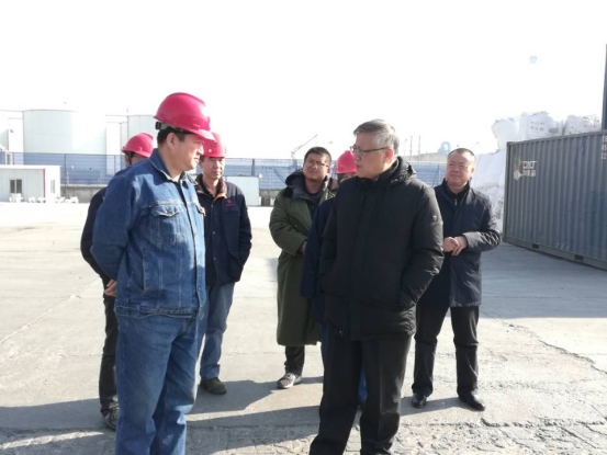 集團(tuán)黨委書記、董事長(zhǎng)王玉輝同志到工投公司考察調(diào)研