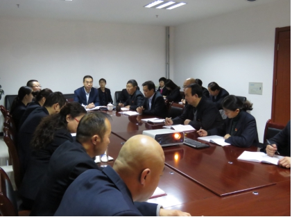 集團黨委成員、紀委書記李志明來我司宣講黨的十九大精神