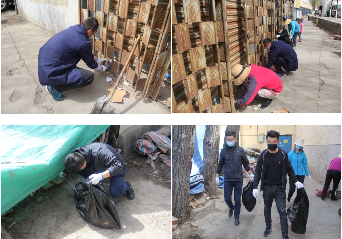 中共青海省第三建筑工程有限公司支部委員會開展&ldquo;黨旗領(lǐng)航，愛衛(wèi)同行&rdquo;主題黨日活動